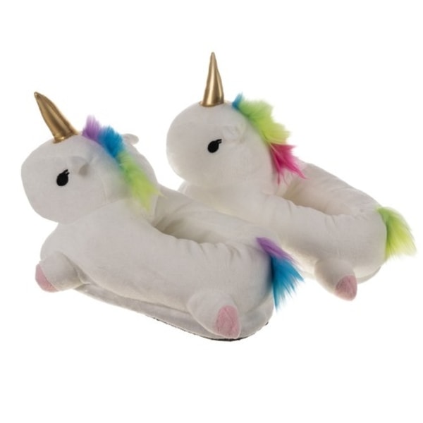 Tofflor Unicorn - 34-38 - Perfekt