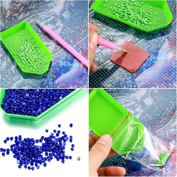 5D DIY Diamantmålning Komplett Kit, Tecknad Diamantmålning Broderi