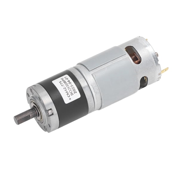 DC planetväxelmotor kopparrotor stort vridmoment CW CCW DC reduktionsmotor DC12V 310RPM