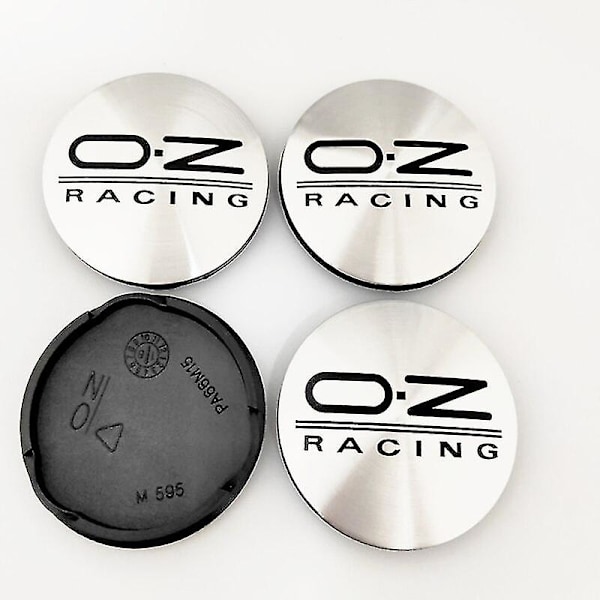 4 st 62 mm navkapslar för bilhjul, navkapslar för Oz Racing M595 O.z fälg, navkapsel, 62 58 Shry