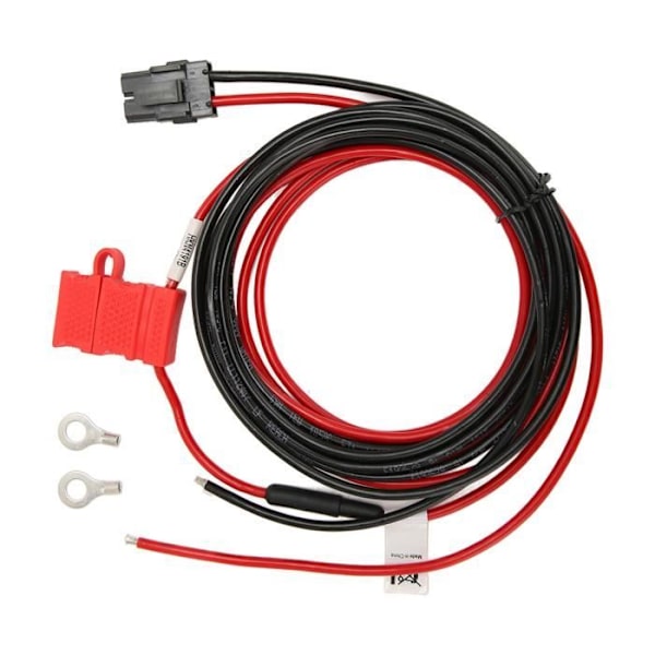 Strømkabel til R8200 SLR5300 Walkie Talkie, 2,9 m lang, 15A sikring, , Horn-stik, PVC-materiale