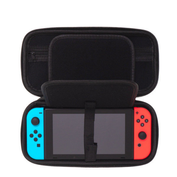 For Nintendo Switch Bag Reisebæreveske Bærbar Deksel Svart