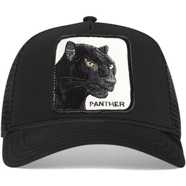 Unisex Animal Mesh Trucker Hat Square Patch Baseball Caps För Kvinnor