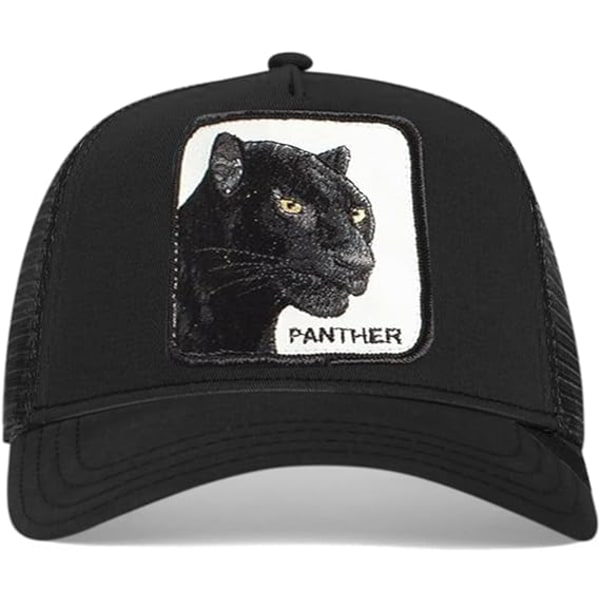 Unisex Animal Mesh Trucker Hat Square Patch Baseball Caps For Women