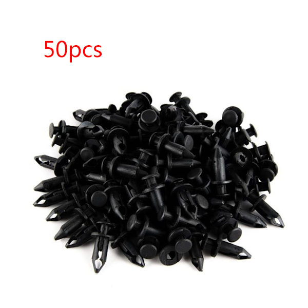 50 kpl 8 mm ABS-muovia lokasuojan kiinnikkeeseen, niittireikäpidikkeet, pultit Polaris Sportsman Rangers RZR 550 850 XP 7661855 A
