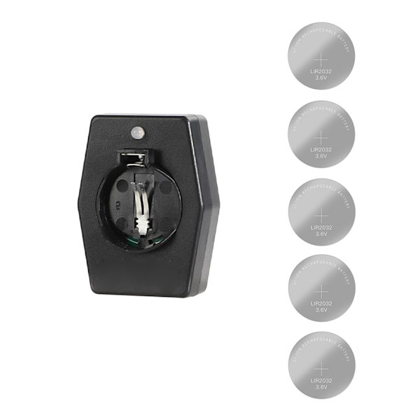 Universal batteriladersett med batteri for LIR2032 2025 og 2016 null - 2032 0.07