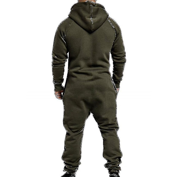 Jumpsuit for menn En-delt Army Green