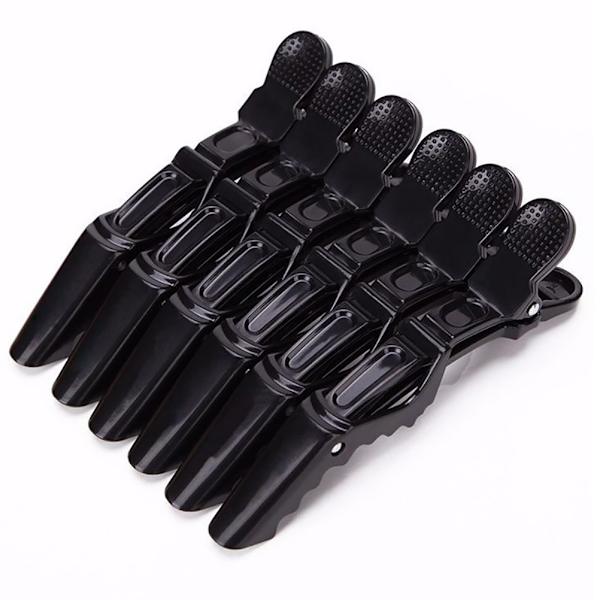 Alligator hårklemmer - Profesjonelle frisører hårtrimmere Black
