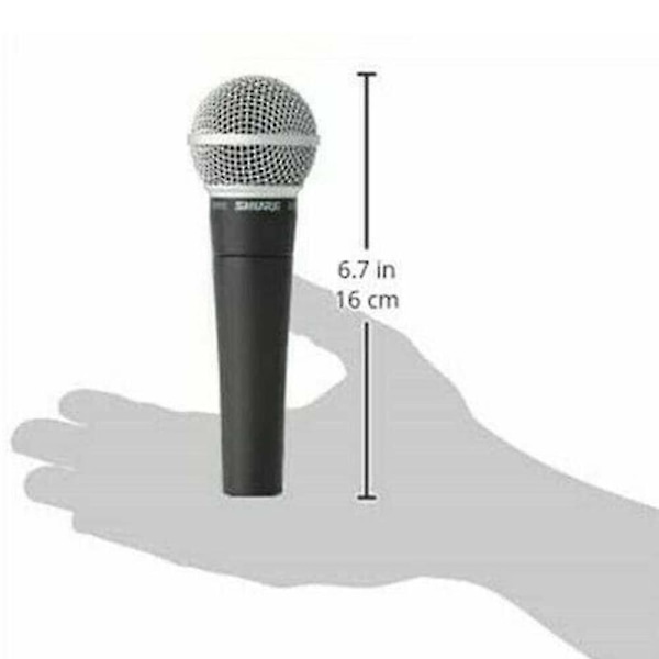 Shure SM58s laulumikrofoni päälle/pois-kytkimellä 2024 SM58LC Without switch