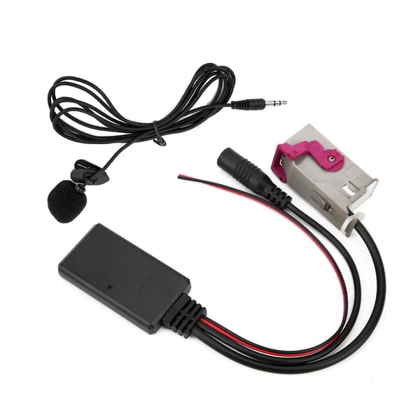 Trådløs mikrofonadapter Bluetooth-modul AUXIN-kabelutskifting for A3 A4 A6 A8 TT R8 RNSE 32-pin DC12V