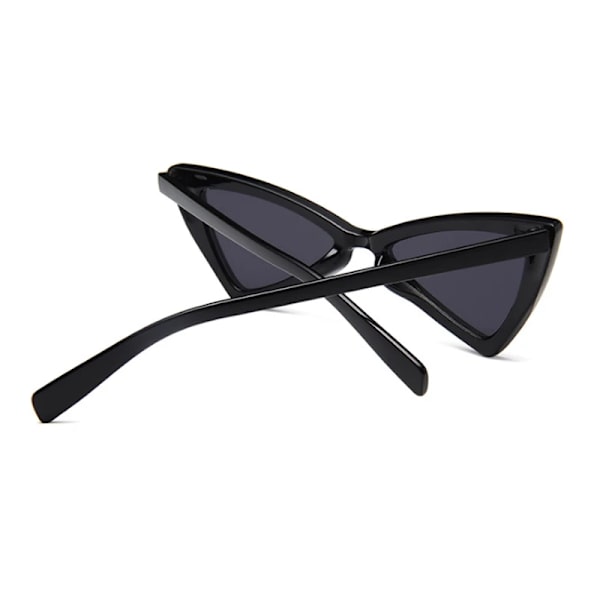 Vintage Cat Eye Solbriller Dame Triangulær Cateye Design Dame Solbriller Leopard Linse Søte Sexy Speilbriller sliver slivers Other