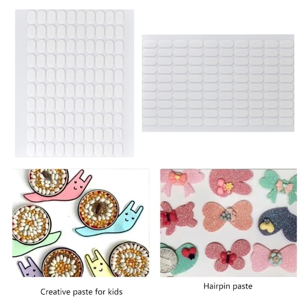 Självhäftande affisch Sticky Putty Klar klibbig putty för festivaldekorationer null - B 0.09