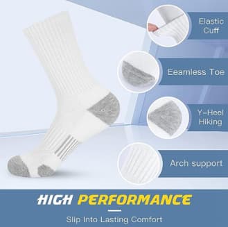 Herre Bomuldsstrømper - 5-pak Sort/Hvid/Grå Strømper Komfortable & Åndbare grå[qb] grey ankle socks