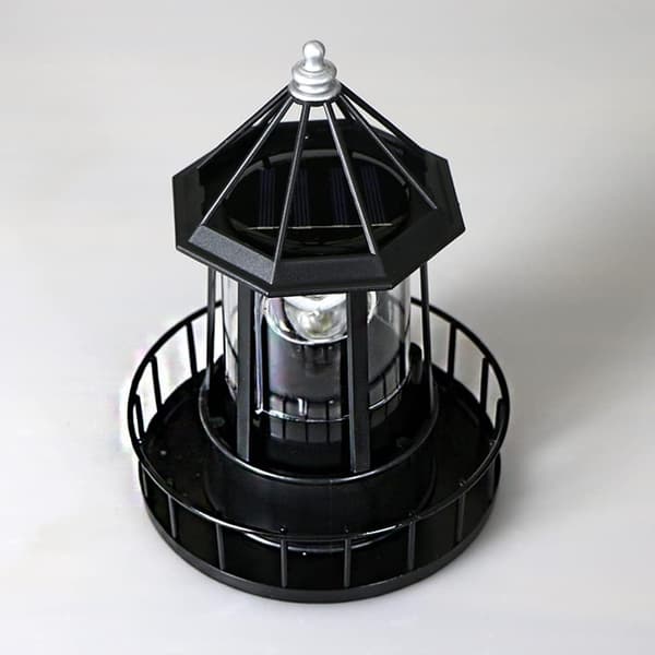 LED solenergi, 360 graders roterende lampe hagedekorasjon