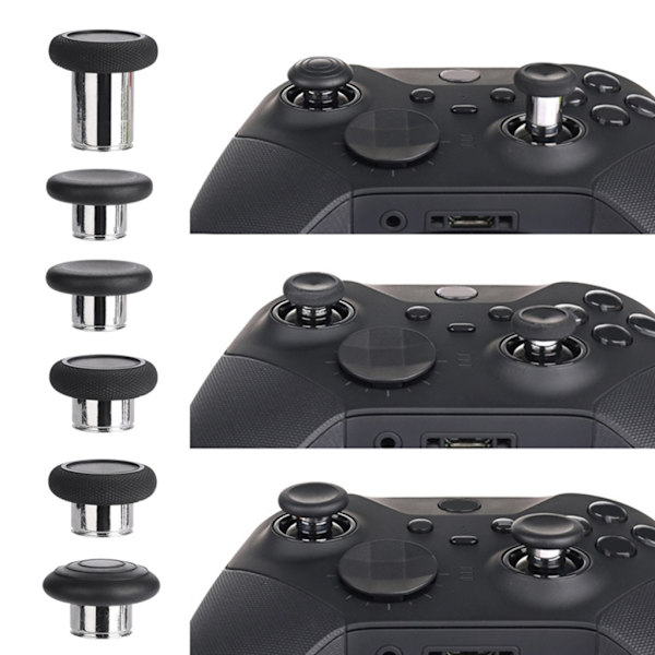 Kontroll 3D Analog Stick-lock, Tumgrepp, Avtryckare, D-Pad-knapphållare för -Xbox One Elite Series 2