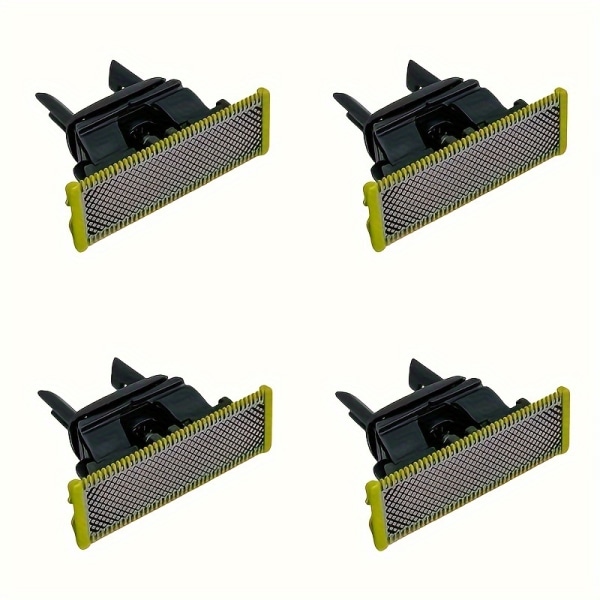 4st/ set Rakbladsbytestillbehör för ett blad QP2520 QP2530 QP2620 QP2630 QP6510 QP6520 Hybrid elektrisk skäggtrimmer