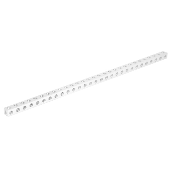 3106-0029-0232 29-reikäinen alumiininen neliökanava 8x8x232mm robotin lisävarusteet