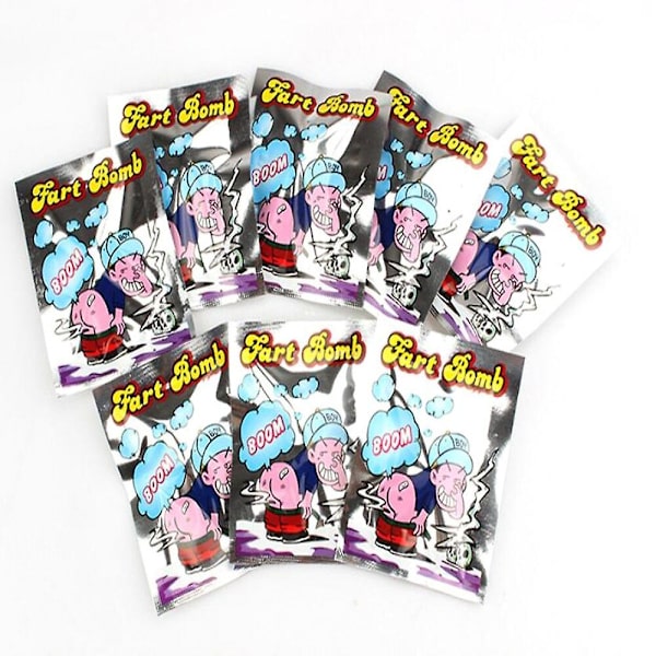 Fiskbom Fart Spray 10-pack Roliga Påsar Aroma Luktande Stink Nyhet Lura Skämt Trick Festivalspel Jul Halloween Leksak 10Pcs Perfume Bombs