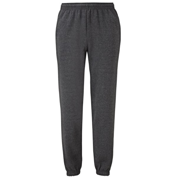 Fruit Of The Loom Herre Joggere/Sweatpants Elastiske Manchetter Mørk Heather Mørk Heather Dark Heather XL