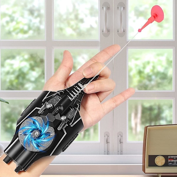 Web Shooter Spiderman's Silly String | Spider Web Shooter til børns rollespil Cosplay black