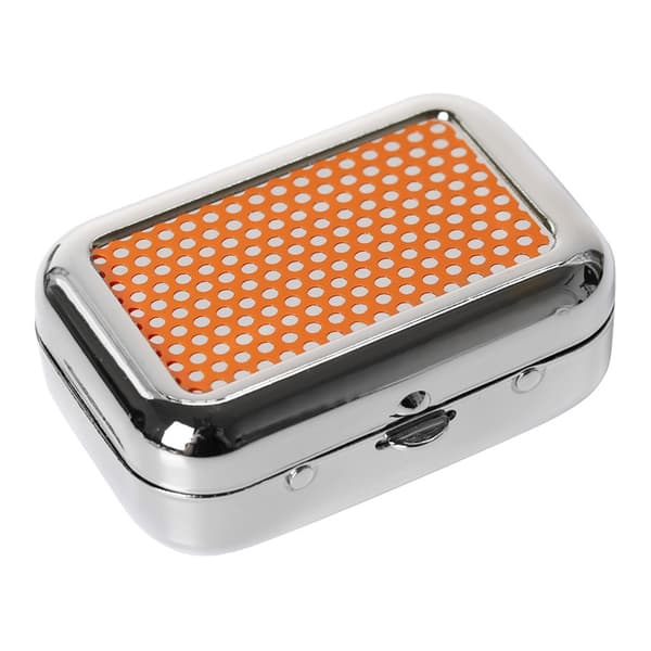 Etui med låsbart lokk Bærbart metallbord i eske White