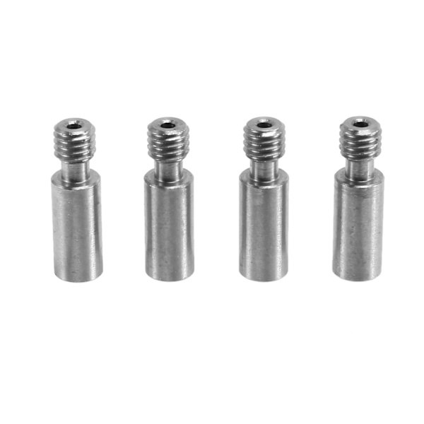 4 H2 Extruder Heat Break Metall Titanlegering Heatbreak 3d-skrivardelar för B1 .0 Anet A8 Uppgradering
