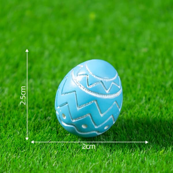 2026 Påskhare som håller ägg Trädgårdsdekoration Söt Gårdsprydnad**11# Äggskal 11# Eggshell