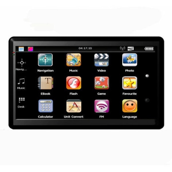 7 tommer Touch Screen Bil Lastbil GPS Navigation Navigator Sat 8GB 256MB Auto RV GPS Navigation System