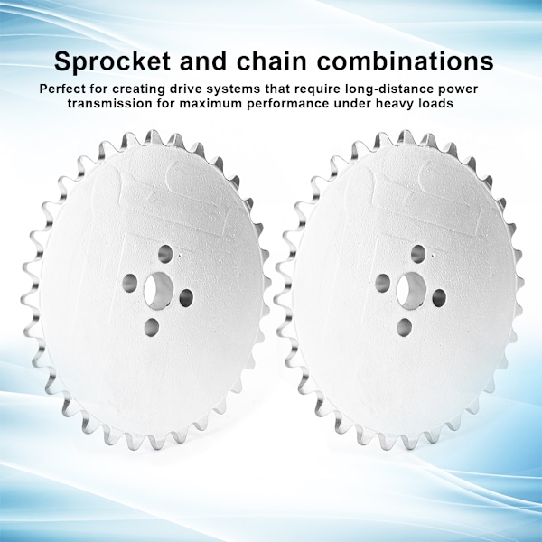 2 stk 32-tanns tannhjul med 32 tenner Industriell robottilbehør