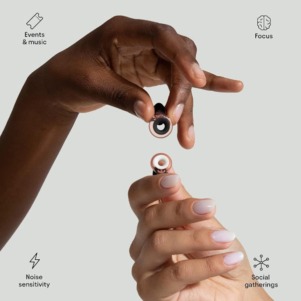 Loop ørepropper Silikone Ring ørepropper Støj Ring ørepropper