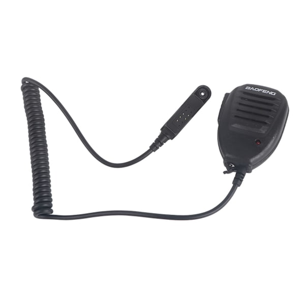 Kannettava vedenpitävä lamppu Walkie Talkie kädessä pidettävä mikrofoni BF-A58/BF-UV9r BF-9700 (musta)