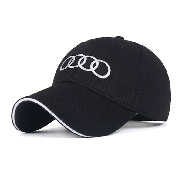 Audi original basebollkeps, unisex, vit white