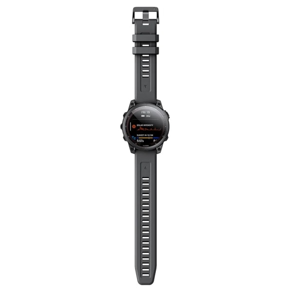 20MM handledsrem för Garmin Fenix ​​7S/6S/6S Pro/5S/5S Plus/Descent Mk2S klocktillbehör (svart) Svart