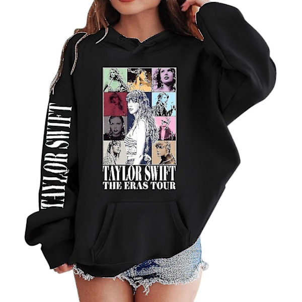 Hoodies för flickor 1989 Casual Taylor Pullover Barn Pojkar Swifts Pullover Hooded Konsert Outfit För 4-14 År-www 13 till 14 År 13 to 14 Years 05 white