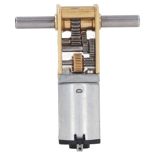 Kaksoisakselinen matovaihdemoottori DC12V 381RPM Mikro DC-vaihdemoottori nopeuden alennuksella
