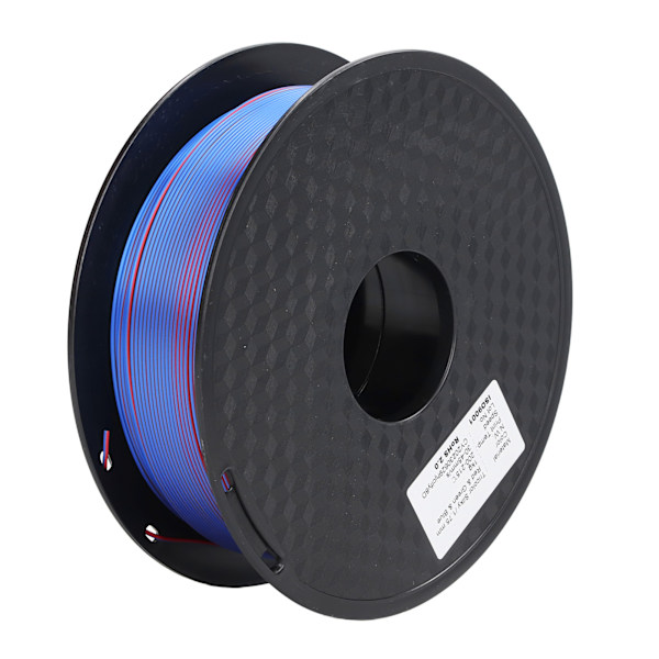 Tri-Color PLA Filament 1,75 mm Holdbar Økovennlig Silke PLA Filament 3D-Skriver Forbruksvarer