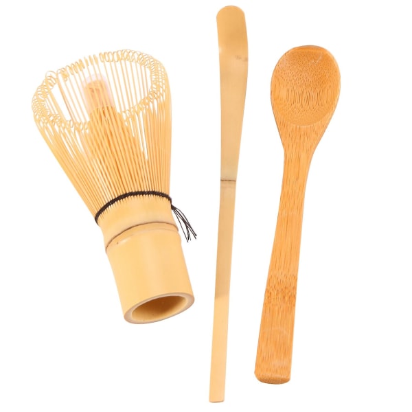 Japanese Matcha set (3rd) - Matcha bamboo whisk teaspoon, - set