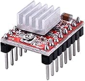 A4988 Stepper Motor Driver Modul 5 stk Stepper Motor Driver Modul med kjøleribbe for RepRap 3D-printer