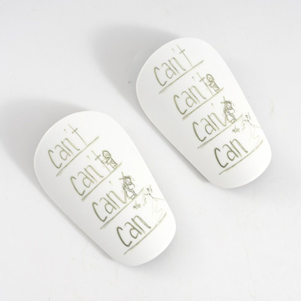 Par mini skinnebensskinner Fodbold skinnebensskinner SUITE HVID S White SWhite