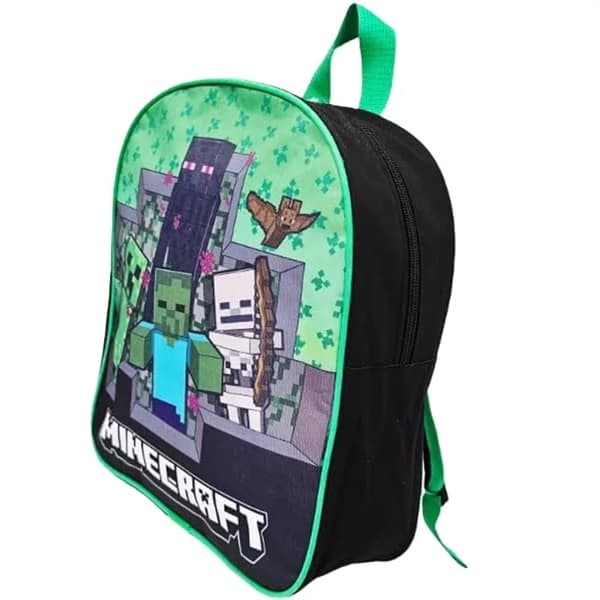 Ryggsäck Minecraft Grön 30cm{bt} 190
