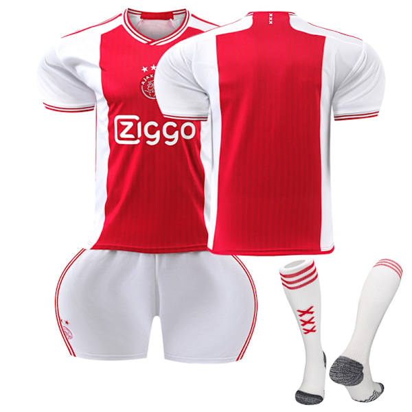 Ajax hjemmedrakt for fotball 2023/24 22(130-135CM)