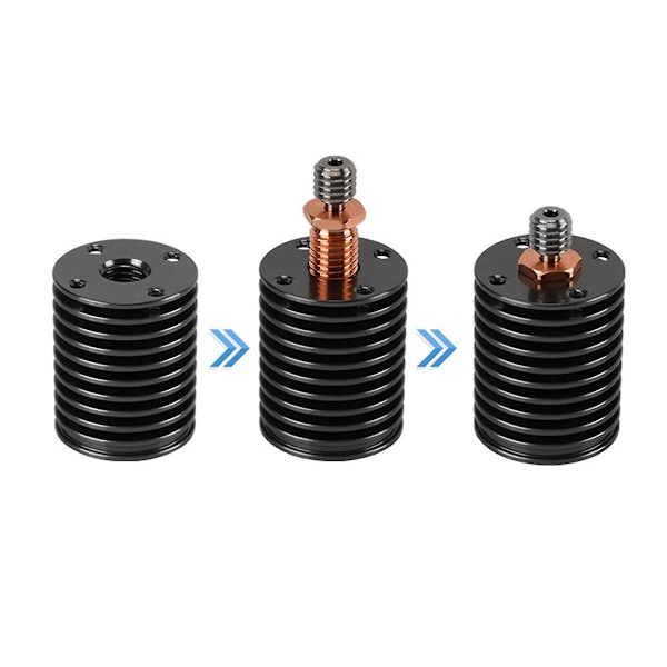 För Voron 0.1/0.2/2.4 Hot End V6 Hotend V6 Bimetal Hals Keramisk Värmeelement Skrivhuvud För Prusa