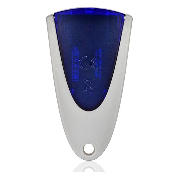 Garagien ovenavaajan kaukosäädin Novoferm Novotron 502 Max43-2 Novotron 512 Mix43-2 433.92mhz 2-pakkauksessa Blue