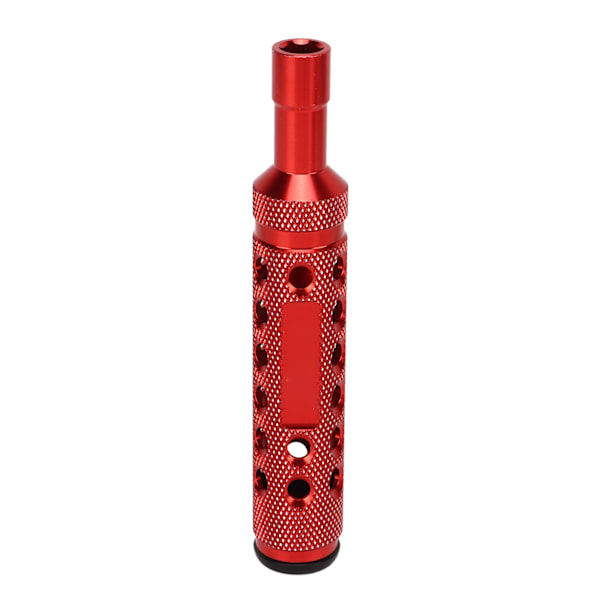 RC-kuusiokoloavain, työvoimaa säästävä alumiiniseos, 7 mm, RC-autotyökalu 1/10 HSP:lle, Traxxasille, Tamiyalle, RC-malliautoille, punainen