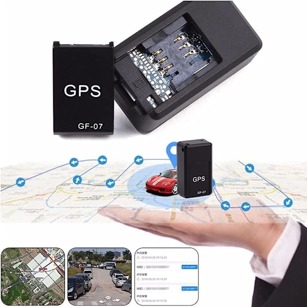 GF07 Magneettinen Mini Auton Paikannin GPS Paikannin Reaaliaikainen Seuranta