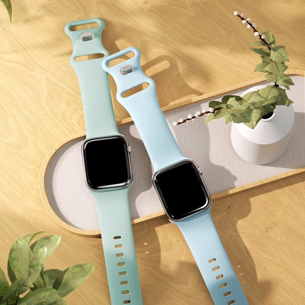 6 kpl:n ranneke, joka on yhteensopiva Apple Watch -rannekkeen kanssa 38 mm 40 mm 6 kpl 2 6pcs 2 38mm/40mm/41mm
