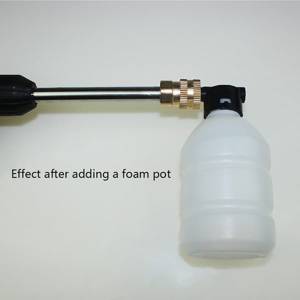 300 ml skumlansegenerator til bilvask justerbar 1/4 tomme