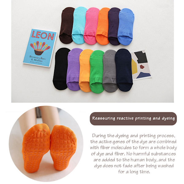 Studsmattesockor grå gray L