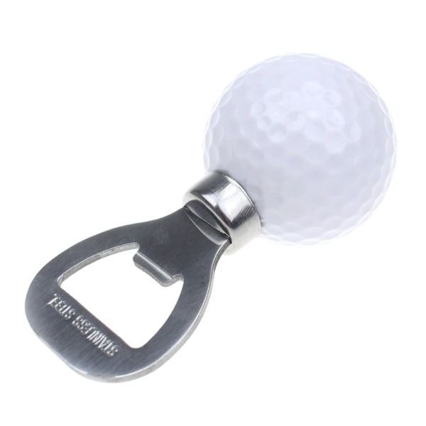 Golfbollflasköppnare Golftema Ölflasköppnare Rolig Kylare Ölöppnare Golfare Nyhetspresent För Golfälskare Verktyg Gold 0.07