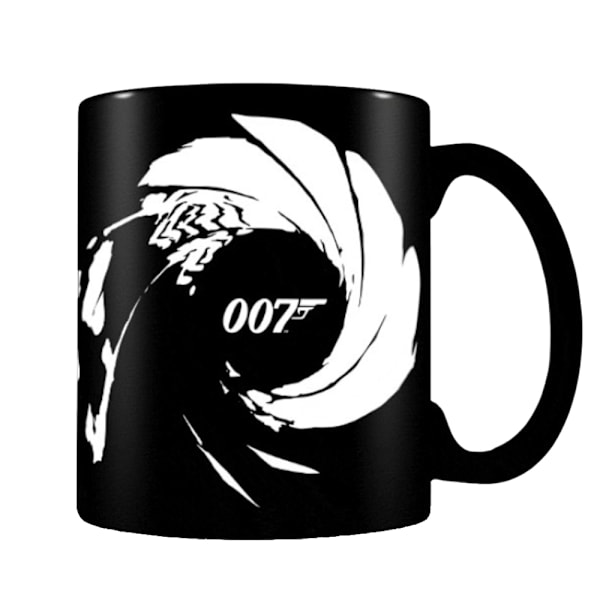James Bond 007 Varmefølsom Kop En Størrelse Sort/Hvid Sort/Hvid Black/White One Size
